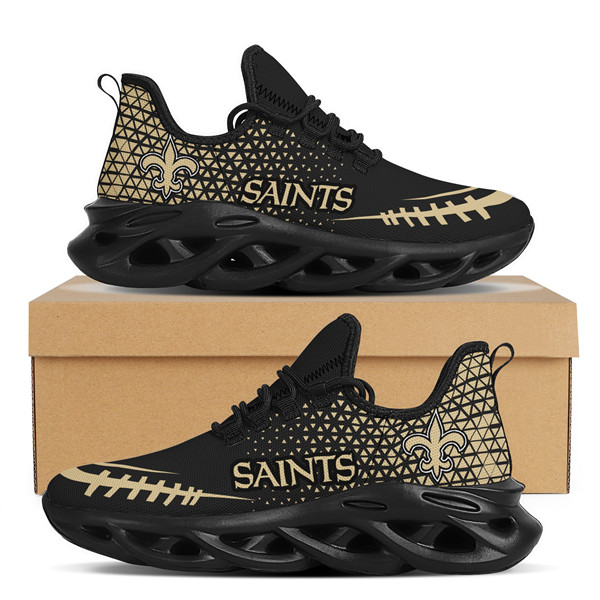 Men's New Orleans Saints Flex Control Sneakers 007